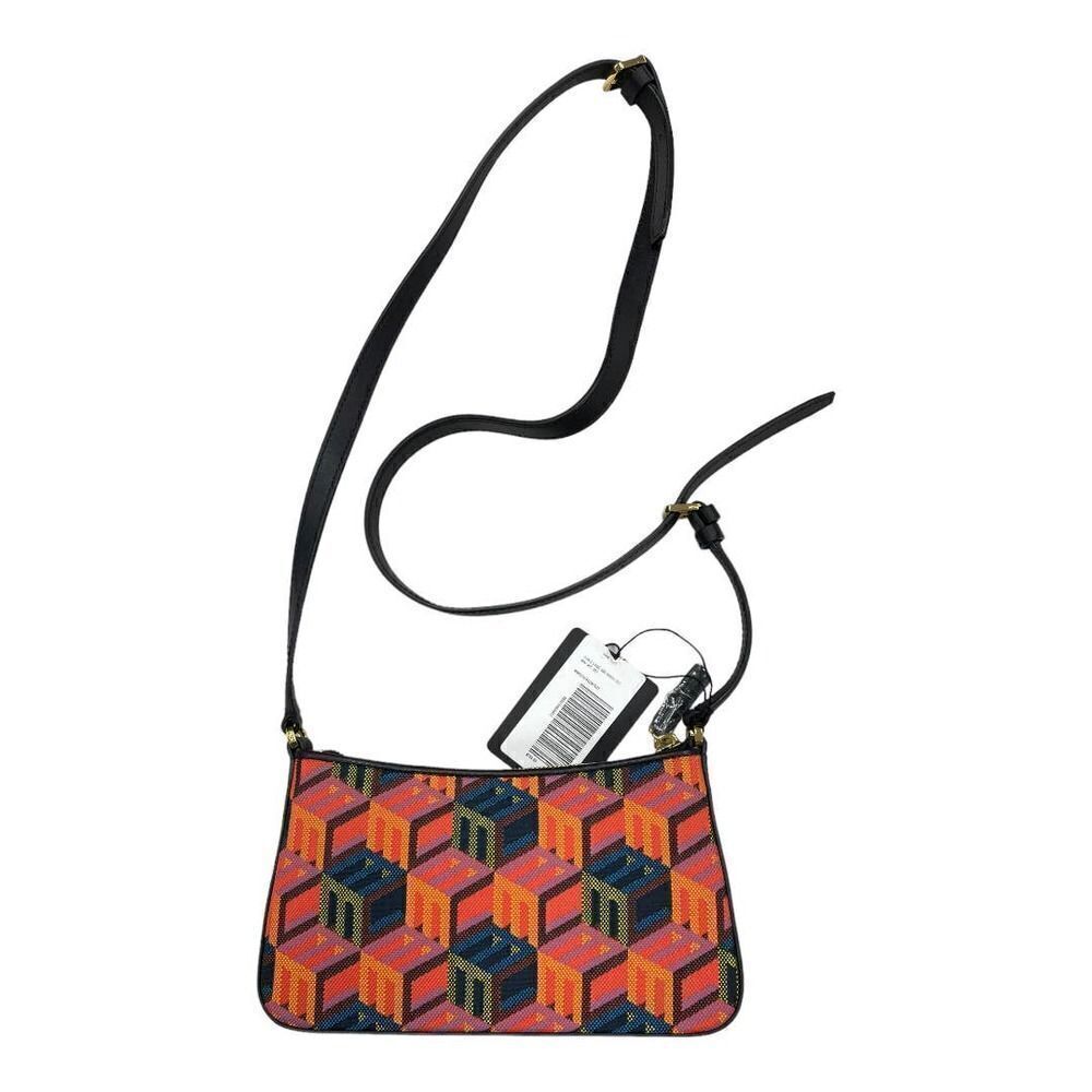 MCM Mini Cubic Monogram Shoulder Bag Purse New